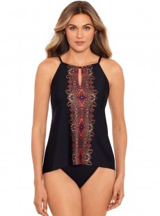 Tankini Peephole Multicolore - Kashmir - "M" - Miraclesuit Swimwear
