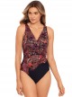 Maillot de bain une pièce Traveler Multicolore - Kashmir - "M" - Miraclesuit Swimwear