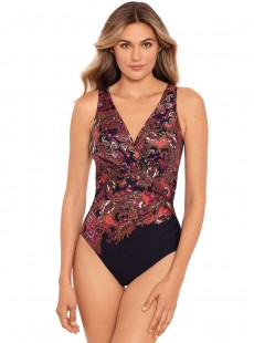 Maillot de bain une pièce Traveler Multicolore - Kashmir - "M" - Miraclesuit Swimwear