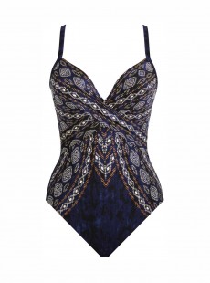 Maillot de bain une pièce Captivate Bleu - Akasha - "M" - Miraclesuit Swimwear