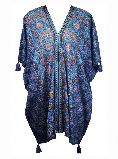 Caftan Bleu - Danube Bleu - "M" - Miraclesuit Swimwear