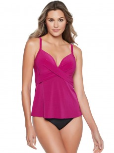 Tankini Allura Framboise - Rock Solid - "M" - Miraclesuit Swimwear