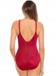 Maillot de bain gainant Aphrodite Rouge - Rock Solid - "M" - Miraclesuit swimwear