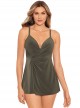 Tankini Adora Kaki - Twisted Sisters - "M" - Miraclesuit swimwear