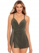 Tankini Adora Kaki - Twisted Sisters - "M" - Miraclesuit swimwear