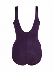 Maillot de bain gainant Revele Violet - Rock Solid - "M" - Miraclesuit Swimwear