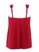 Tankini Dazzle Rouge - Razzle Dazzle - " W " - Miraclesuit Swimwear