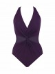 Maillot de bain 1 pièce gainant Wrapture Violet - Illusionists - " M " - Miraclesuit Swimwear
