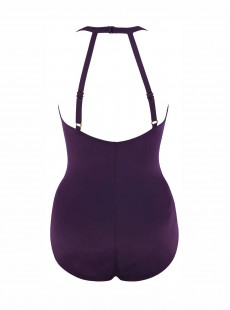 Maillot de bain 1 pièce gainant Wrapture Violet - Illusionists - " M " - Miraclesuit Swimwear