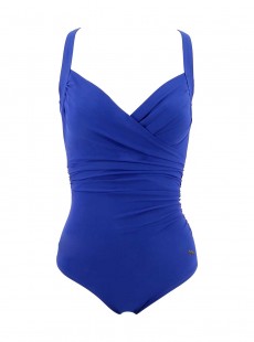 Maillot de bain sculptant 1 pièce Mirabasic Nemesis - Bleu - Miradonna