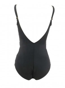 Maillot de bain sculptant 1 pièce Emera imprimé graphique - Fusion - Miradonna