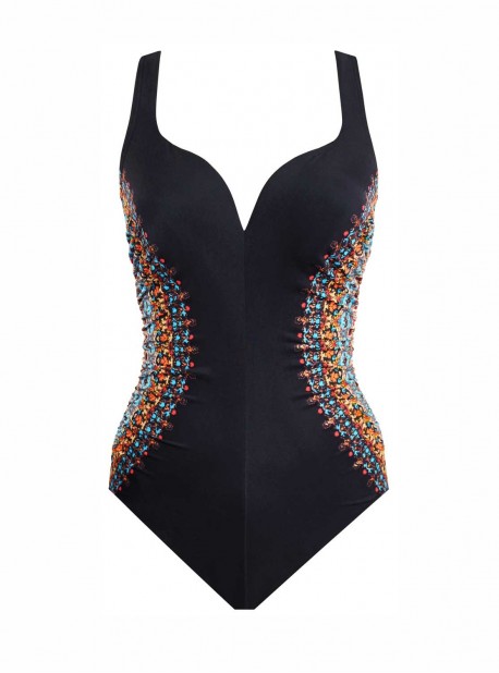 Maillot de bain une pièce Temptress Multicolor - Nefertiti - "M" - Miraclesuit Swimwear