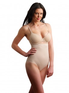 Culotte taille haute nude - Comfort Leg