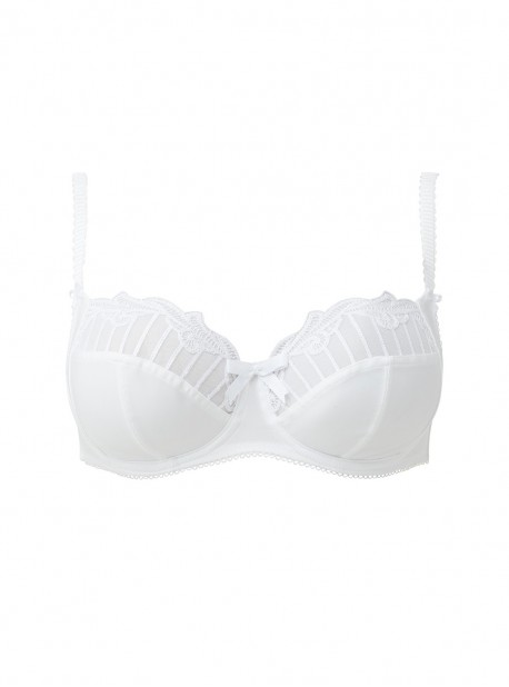 Soutien-gorge balconnet - Sienna blanc