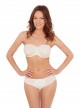 Soutien-gorge bandeau Superfit Lace Ivoire - Charnos