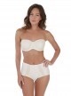Soutien-gorge bandeau Superfit Lace Ivoire - Charnos