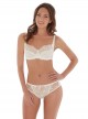 Soutien-gorge balconnet Suzette Ivoire - Charnos