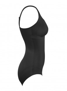 Body avec armature tissu noir - Flexible Fit - Miraclesuit Shapewear
